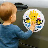 High5Board® Autoaufkleber