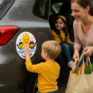 High5Board® Autoaufkleber